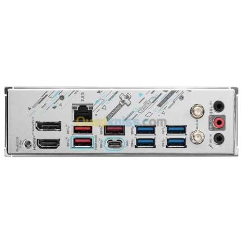MSI B650M GAMING PLUS WIFI - Micro ATX AM5 - Wi-Fi 6E - Bluetooth - 4x DDR5 - M.2 PCIe 4.0 - USB 3.1