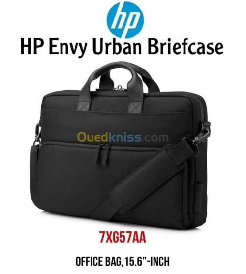SACOCHE HP ENVY URBAN AI0462 15" TOPLOAD AI062 - IMPERMÉABLE - QUALITÉ PRÉMIUM - LAPTOP & DOC -BLACK