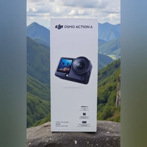 DJI OSMO ACTION 6 AVENTURE COMBO - CAMÉRA SPORTIVE 4K HDR - ÉTANCHE -WIFI 6 - BLUETOOTH - 1950 MAH