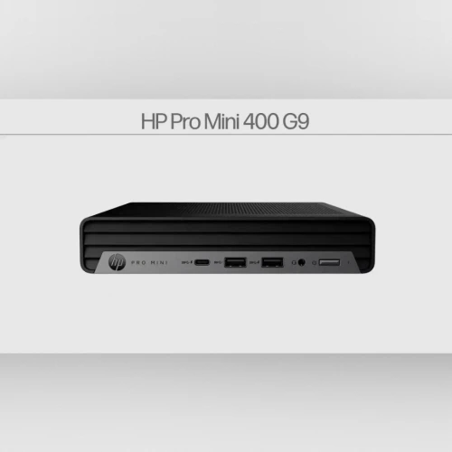 HP PRO MINI 400 G9 - CORE I5-14500T - 16GB RAM - 512GB SSD - CLAVIER + SOURIS HP - WIN 11 - BLACK