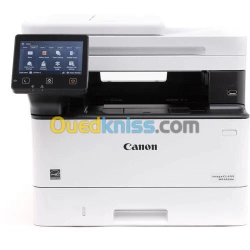 CANON I-SENSYS MF465DW - Laser - Monochrome - 40 ppm - A4 - ADF - WIFI - Réseaux - Recto Verso - FAX