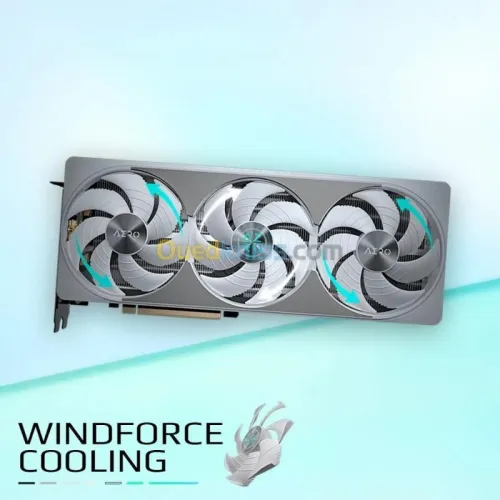 GIGABYTE GEFORCE RTX 5080 AERO OC SFF - 16G GDDR7 -G-SYNC - DLSS4 AI - RAY TRACING - HDMIDP -WHITE 