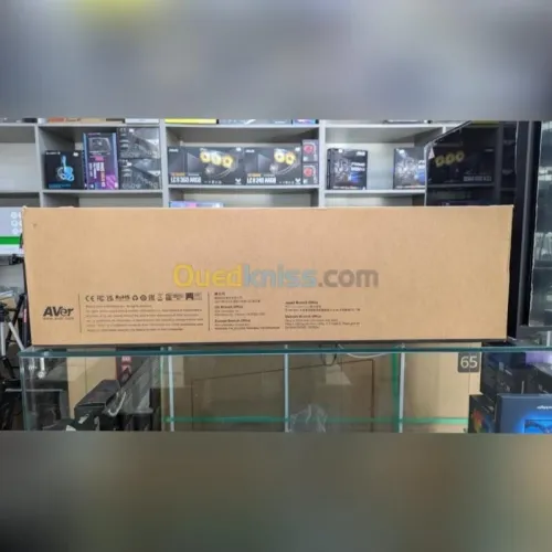 AVER VB350 CAMÉRA VISIOCONFÉRENCE 4K PTZ - 2 OBJECTIFS - ZOOM 18X - OPTIQUE X3 -14 MICROS - SPEAKERS