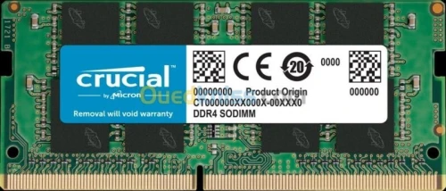 RAM CRUCIAL LAPTOP - 8GB DDR4-3200 SODIMM -