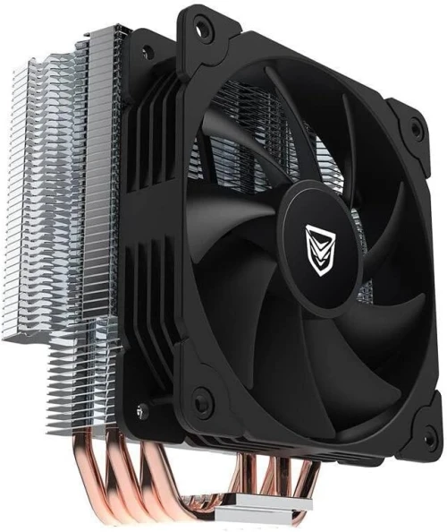NFORTEC VELA X 5 PIPES - REFROIDISSEUR CPU - INTEL & AMD - 120MM FAN - SILENCIEUX - ALUMINIUM- BLACK