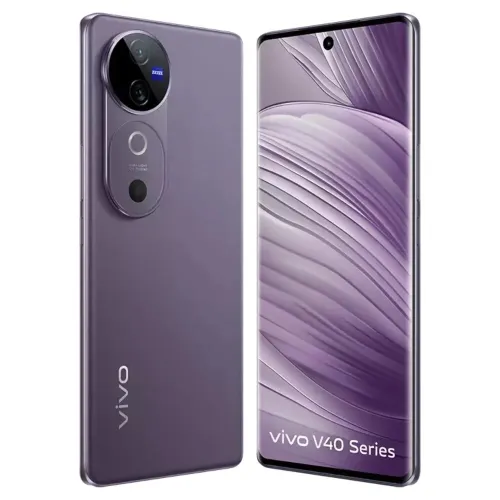 VIVO V40 5G - SNAPDRAGON 7 GEN 3 - 12GB - 512GB - DUAL SIM - 6.7" AMOLED - 50MPXL - 5000 MAH - PURPLE V2348 V2348