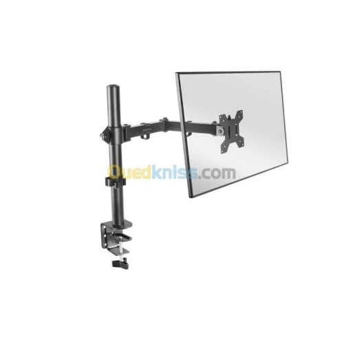 MARS GAMING MARM1 - SUPPORT POUR UN ÉCRAN - 13 à 27 - rotation 360 - BRAS MÉTALLIQUE - 6 KG -BLACK