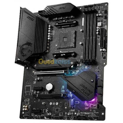 MSI MPG B550 GAMING PLUS ATX - AMD AM4 - 4x DDR4 - SATA 6Gbs + M.2 - USB 3.1 - PCI-E 4.0 - BLACK