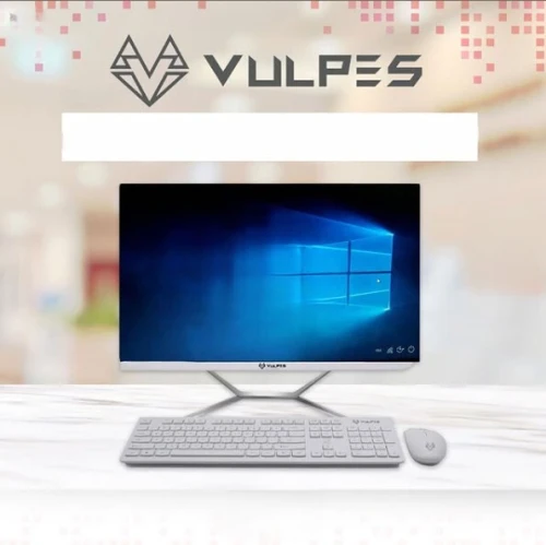 VULPES LUXURY ALL IN ONE - INTEL CORE i3-1215 - 8GB - 512GB NVMe - 24" FHD 1080 - WIN 11 - SILVER
