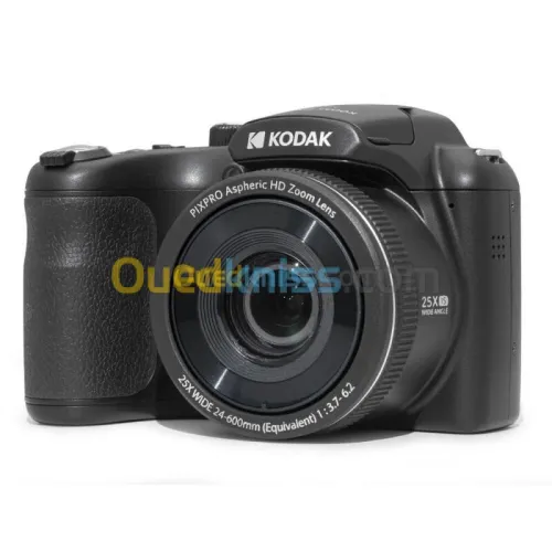 KODAK PIXPRO ASTRO ZOOM AZ255 - 16 MP - ZOOM 25X - HD 1080P -  24 MM - STABILISATEUR - LCD 3 - NOIR