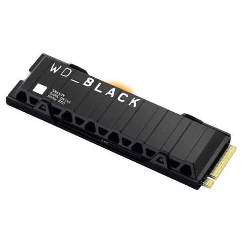 WD BLACK SN850X 2TB - SSD NVME PCIE GEN4 - 7300 MO/S - WITH HEATSINK - PC/CONSOL - 3D TLC - BLACK
