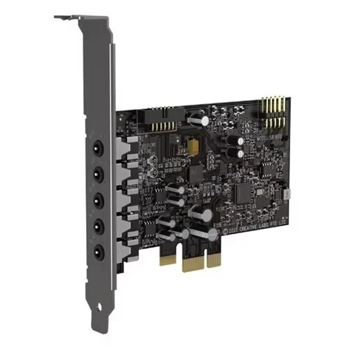 CARTE SON SOUND BLASTER AUDIGY FX V2 SB-AFXV2 - HAUTE RÉSOLUTION 24 BITS / 192 KHZ - 120 DB DNR - DAC - PCI EXPRESS