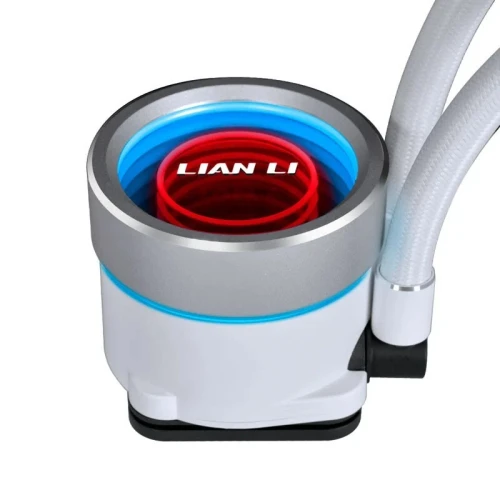 LIAN LI GALAHAD II TRINITY SL-INFINITY 360 - WATERCOOLING 360MM - ARGB - LCD - INTEL & AMD - WHITE