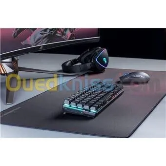 ASUS ROG SCABBARD II XXL - TAPAIS DE SOURIS EXTRA-LARGE - 90X40 Cm - TISSU ÉTANCHE - ANTIDÉRAPANTE 