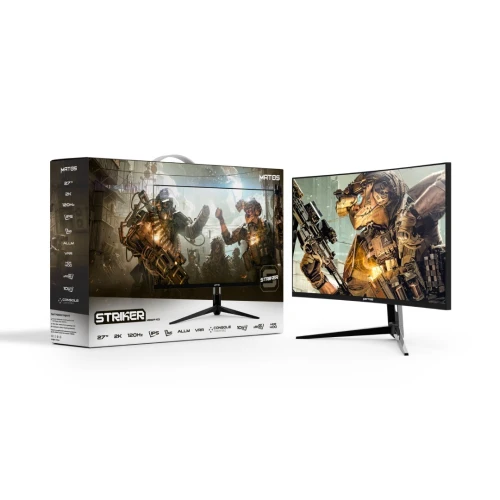 ECRAN MATOS STRIKER - 27" - DALL IPS - 2K - 120HZ - 1MS MPRT - CONSOLE & PC - BLACK