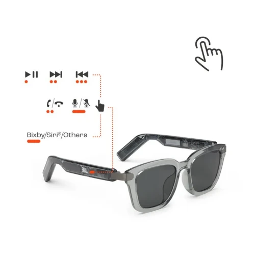 JBL SOUNDGEAR FRAMES - LUNETTES AUDIO CONNECTÉES - BLUETOOTH - HAUT-PARLEURS - POLARISÉS - ONYX