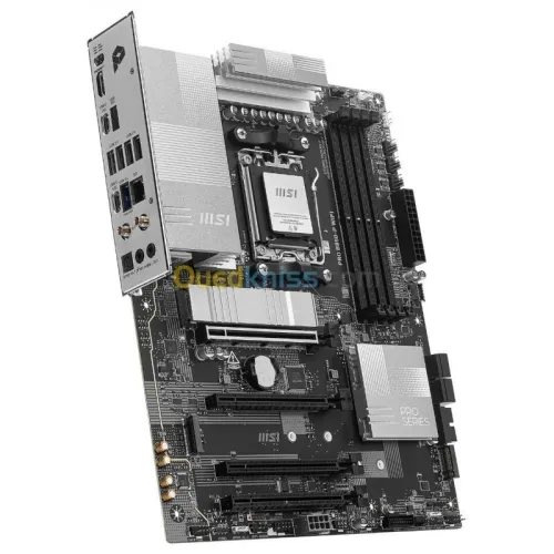 MSI PRO B850-P WIFI - ATX Socket AM5 - 4x DDR5 - M.2 PCIe 5.0 - USB3.1 - PCIE 5.0 - Wi-Fi 7 -BLACK 
