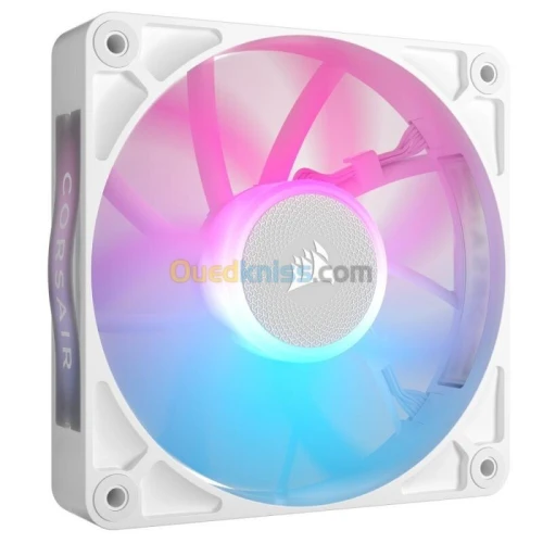 CORSAIR RX120 RGB EXPANSION - VENTILATEUR 120 MM - 8LED ARGB - ICUE LINK - 2 000 RPM - 12V - WHITE