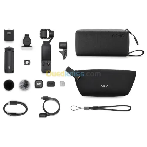 DJI OSMO POCKET 4 CREATOR COMBO - CAMÉRA GIMBAL 4K - 1" CMOS - 4K 24