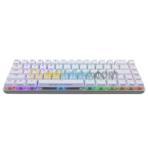 ASUS ROG FALCHION ACE - CLAVIER MÉCANIQUE COMPACT 65% - FILAIRE - ROG NX RED - USB 2.0 - RGB -AZERTY