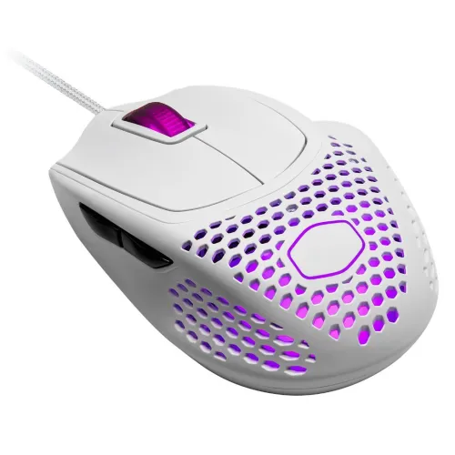 SOURIS GAMING COOLER MASTER MM720 - RGB - 16000 DPI - ULTRA LÉGÈRE - HAUTE PERFORMANCE - BLACK & WHITE
