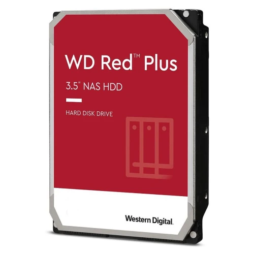 WD RED PLUS NAS WARE 10TB - DISQUE DUR HDD 3.5" - 7200 RPM - SATA 6 GB/S - 256MB CACHE - WD100EFGX