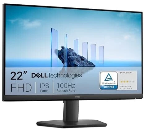 ECRAN DELL SE2225HM - 22" FULL HD - 100HZ - DALL VA - HDMI / VGA - 5MS - PLUG & PLAY - BLACK