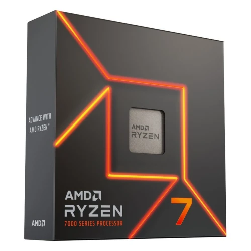 PROCESSEUR AMD RYZEN 7 7700X - SOCKET AM5 - 8 CORE - 16THREADS - 5.4 GHZ - 32 MB - BOX SANS VENTILO
