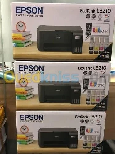 EPSON L3210 IMPRIMANTE MULTIFONCTION À RÉSERVOIR INTÉGRÉ 3EN1 COULEUR COTANK L3210 / USB
