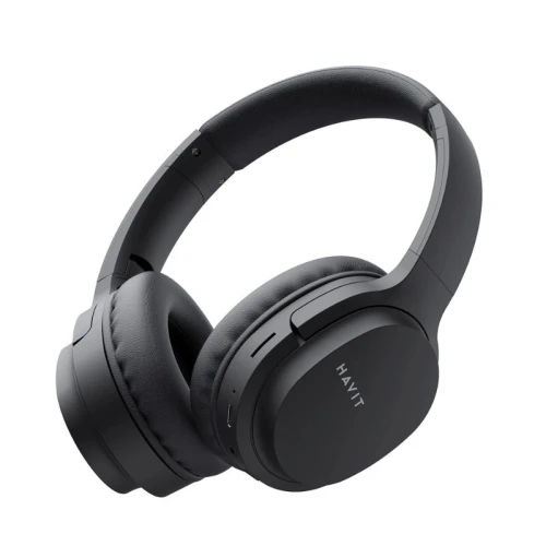 HAVIT I62 - CASQUE BLUETOOTH SANS FIL V5.3 - AUDIO STÉRÉO - MICRO INTÉGRÉ - DESIGN PLIABLE - NOIR