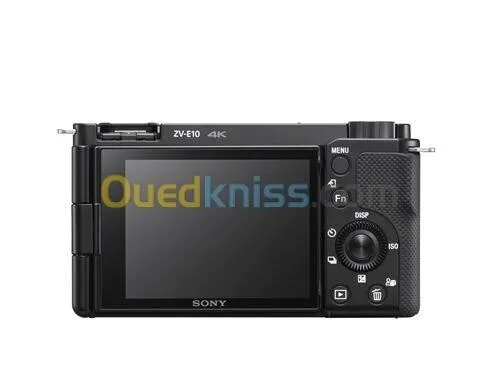 SONY ZV-E10 - APPAREIL PHOTO HYBRIDE 24.2 MP 4K + OBJECTIF E 16-50mm-LCD3 TACTILE -WI-FI -BLUETOOTH