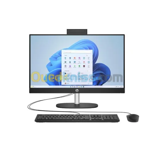 HP ALL IN ONE - 24-CR0066NK - I3-1315U -8GO - 512GO- 24" FHD TACTILE - WIN11 - CLAVIER+SOURIS -BLACK