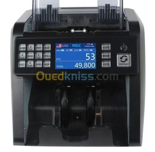 Bill Counter CASHMASTER SLOGAN AL-930A Compteuse Trieuse De Billet Ecran LCD