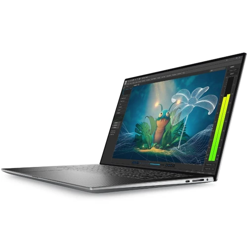 DELL PRECISION 5570 - INTEL CORE I9-12900H VPRO - 64GO DDR5 - 1TO SSD GEN4 - RTX A2000 8 GO - 15.6" FHD+ - RÉTROÉCLAIRÉ - GRIS