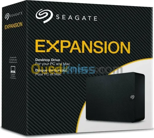 SEAGATE EXPANSION 20TB EXTERNAL - 3.5 INCHES - USB 3.0 - STKP20000400 - R+ RESCUE - BLACK