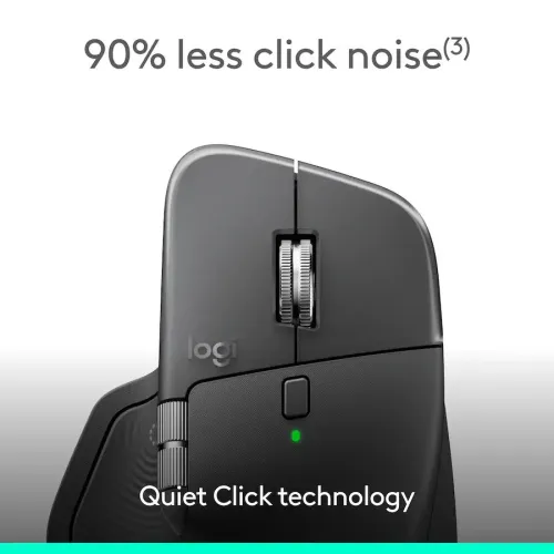 LOGITECH MX MASTER 4 FOR BUSINESS - SOURIS SANS FIL - ERGONOMIQUE AVANCÉEP PRO - 8 BOUTONS GRIS
