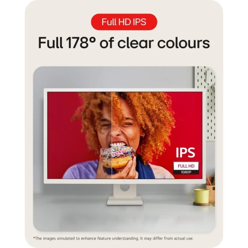 ECRAN LG 27SR50F SMART - 27" FHD - 60 HZ - DALLE IPS - 5MS -BLUETOOTH - webOS - eARC -HAUT-PARLEURS