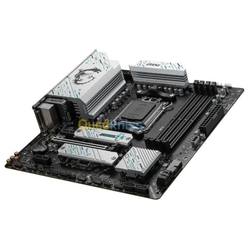 MSI B650M GAMING PLUS WIFI - Micro ATX AM5 - Wi-Fi 6E - Bluetooth - 4x DDR5 - M.2 PCIe 4.0 - USB 3.1
