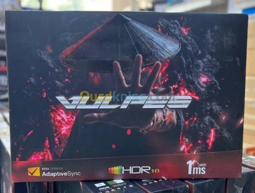 VULPES LYNX - ÉCRAN GAMING 24" - DALL IPS FHD - 120HZ - 1MS - SPEAKERS - PC & CONSOLE - E-SPORT - BLACK