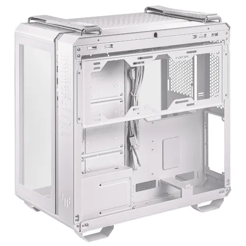 ASUS TUF GAMING GT502 PLUS - BOITIER GAMING MOYEN TOUR 360MM - 4 FAN 120MM RGB - ATX - WHITE