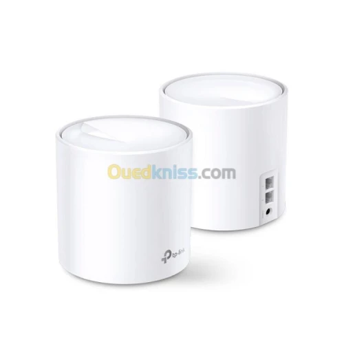 TP-LINK DECO X20 2PACK - ROUTEUR WIFI6 AX1800 MESH - 1800 MBPS - 5GHZ - OFDMA - MU-MIMO -ETHRENET