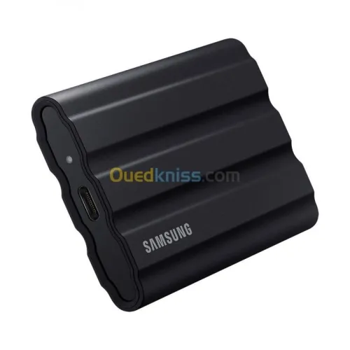 SAMSUNG SSD PORTABLE T7 SHIELD 1TO - DISQUE DURE EXTERNE - TYPE C- 1050 MOS - ETANCHE - BLACK