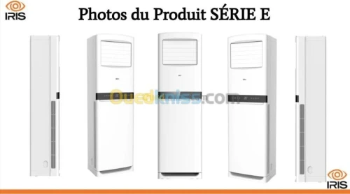 CLIMATISEUR IRIS ARMOIRE - SERIE E - 48000 BTU - AIR FLOW - 48000 BTU - BLANC