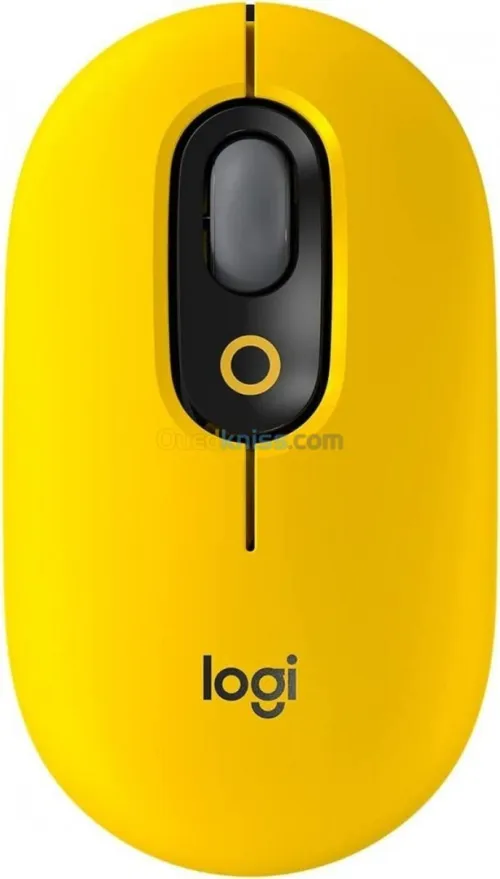 Logitech POP Mouse Souris sans fil - ambidextre - capteur optique 4000 dpi - 4 boutons - silencieuse