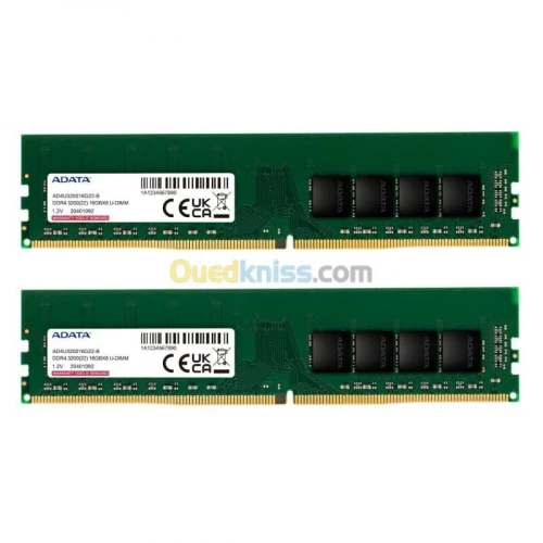 RAM ADATA 8GB DDR4 DESKTOP - UDIMM 3200MHZ - INTEL & AMD - CAS 1.2V - 288-PIN DIMM