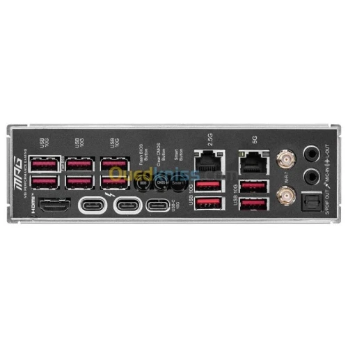 MSI MPG Z890 CARBON WIFI - ATX SOCKET 1851 - INTEL Z890 - 4X DDR5 - M.2 PCIE 5.0 - WI-FI 7 - BLACK