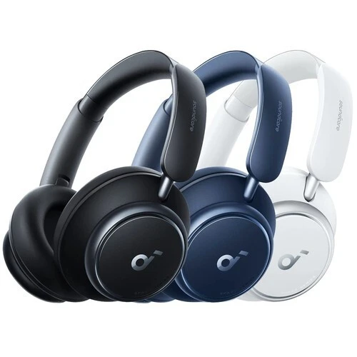SOUNDCORE SPACE Q45 - CASQUE SANS FIL - ANC - HI-RES AUDIO - LONGUE AUTONOMIE - BLACK & WHITE