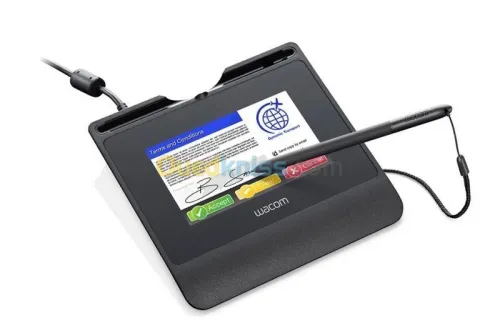 WACOM TABLETTE DE SIGNATURE STU-540 - 5 LCD TFT - STYLET - 800 x 480 PXLS - 2540 LPI - USB - NOIR
