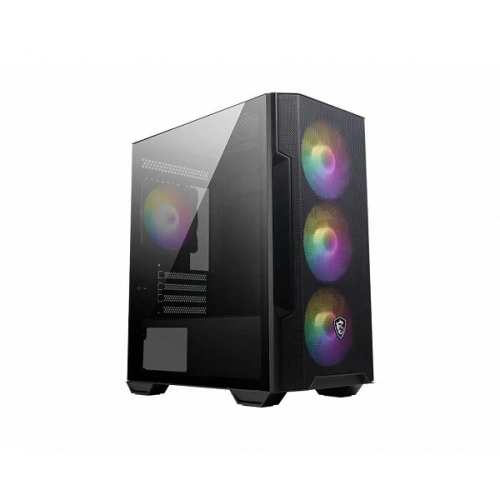 MSI MAG FORGE M100A - BOITIER MOYEN TOUR - ATX / mATX / Mini-ITX - PANNEAU EN VERRE TREMPE - ARGB