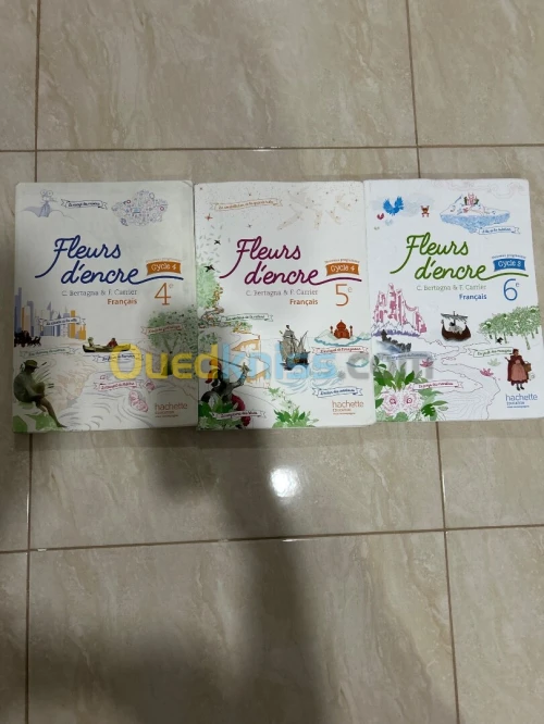 Livre fleurs d encre 6e ,5e ,4e